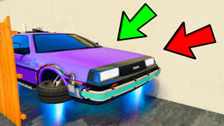 GTA 5 - НАШЁЛ СЕКРЕТНЫЙ ЛЕТАЮЩИЙ ДЕЛОРИАН ИЗ БУДУЩЕГО ! - БИТВА АВТОУГОНЩИКОВ В GTA 5 ONLINE