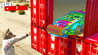GTA 5 - В ЭТИХ СЕКРЕТНЫХ КОНТЕЙНЕРАХ СПРЯТАНЫ МАШИНЫ ИЗ ARENA WAR! - БИТВА ЗА КОНТЕЙНЕРЫ GTA ONLINE
